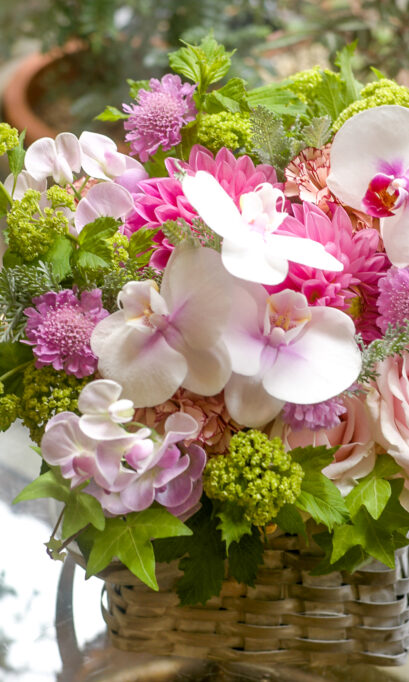 フラワーアレンジメントの画像