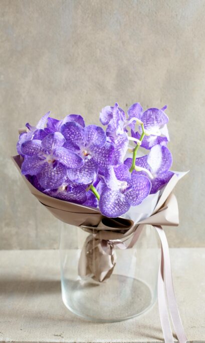 洋蘭バンダの花束